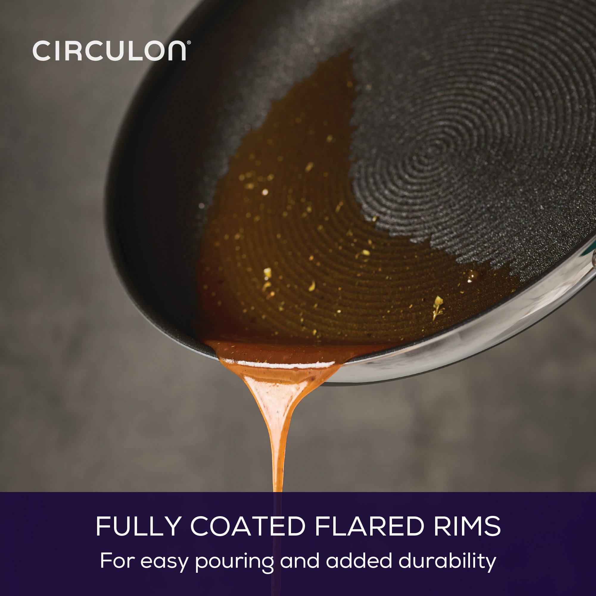 ScratchDefense Multi-Layer Stainless Steel Extreme Non-Stick Induction Frying Pan & Lid - 32cm