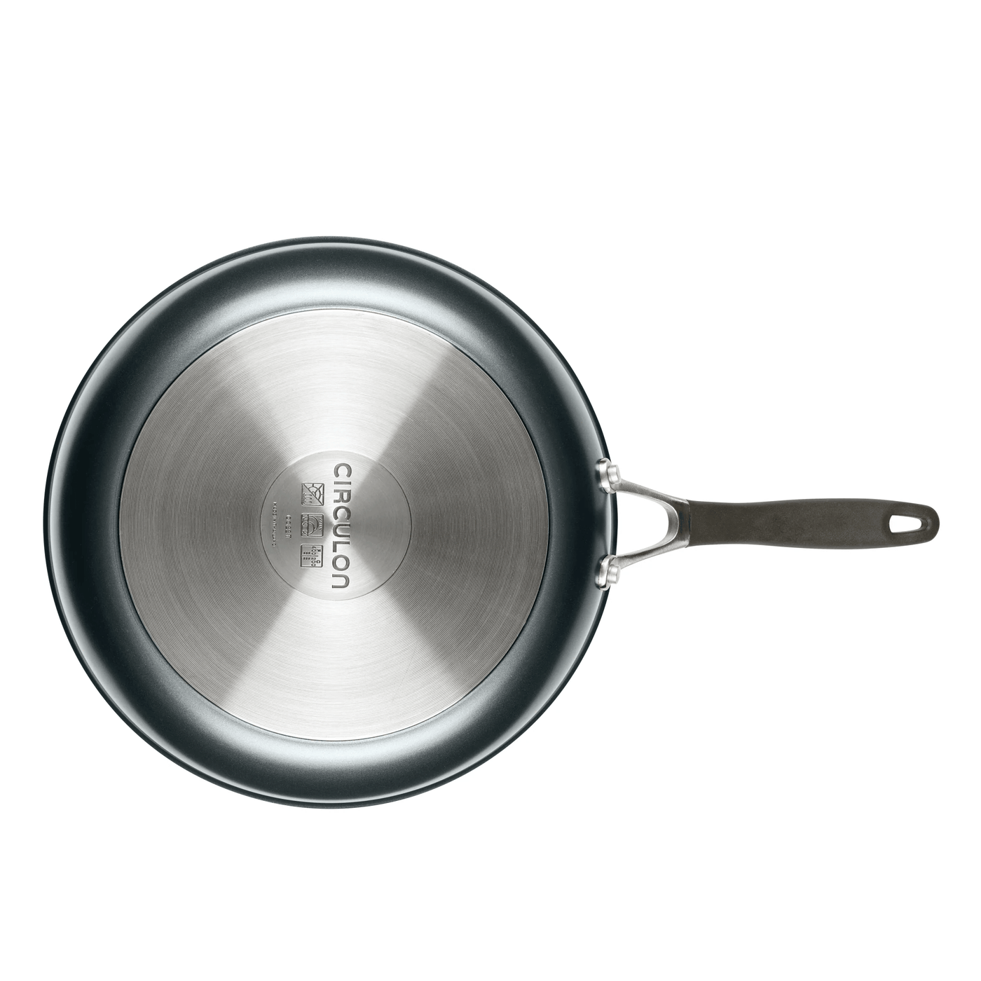 ScratchDefense Extreme Non-Stick Induction Frying Pan Base