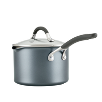 ScratchDefense Extreme Non-Stick Straining Saucepan & Lid - 2 Sizes